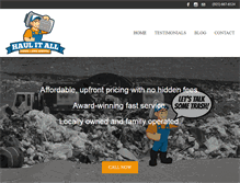 Tablet Screenshot of haulitall.com